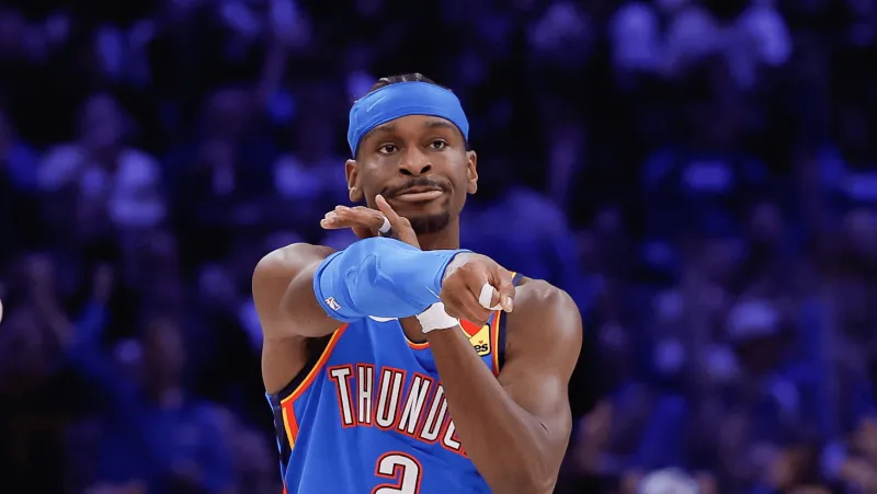 开云体育-SGA：雷霆在伤病和逆境中锁定西一，这充分证明了我们的实力